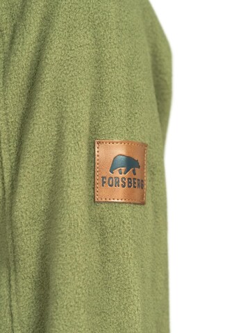 FORSBERG Fleece Jacket 'Brodir III funktionelle Fleecejacke' in Green