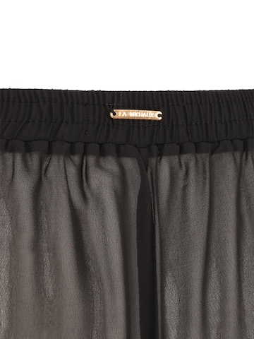 La Michaux Loosefit Bügelfaltenhose in Schwarz