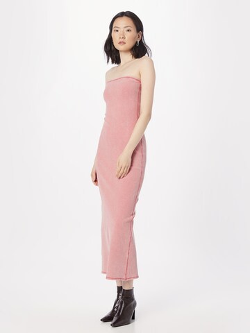 WEEKDAY Kleid 'Tania' in Pink: predná strana