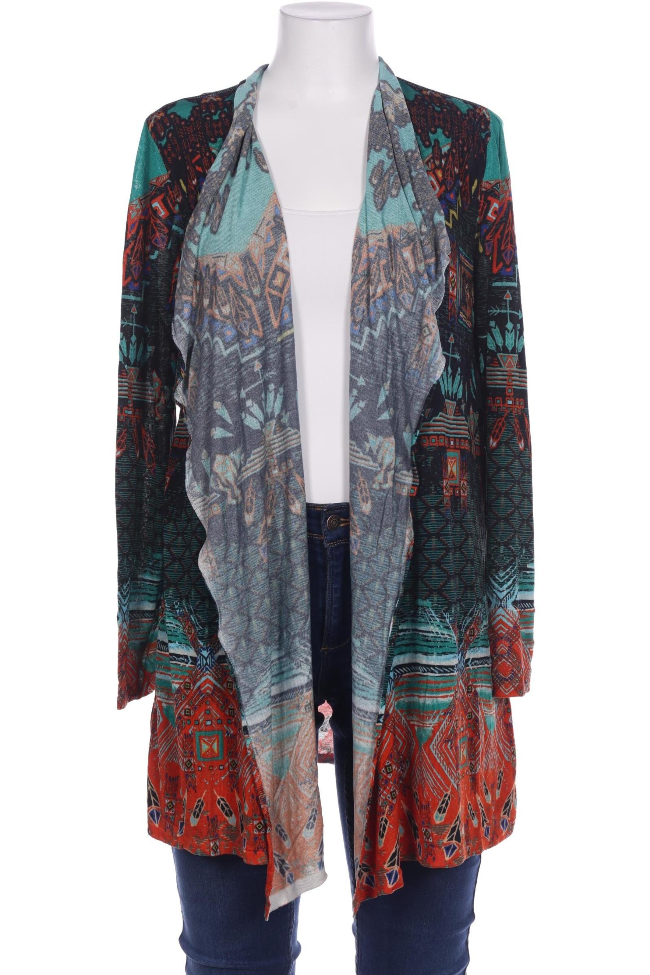 IVKO Strickjacke L in Grün: Vorderseite