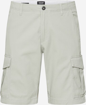 Pantalon cargo 'JOE' JACK & JONES en vert : devant