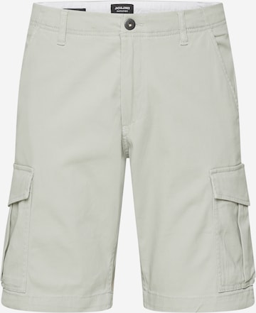 JACK & JONES - Pantalón cargo 'JOE' en verde: frente