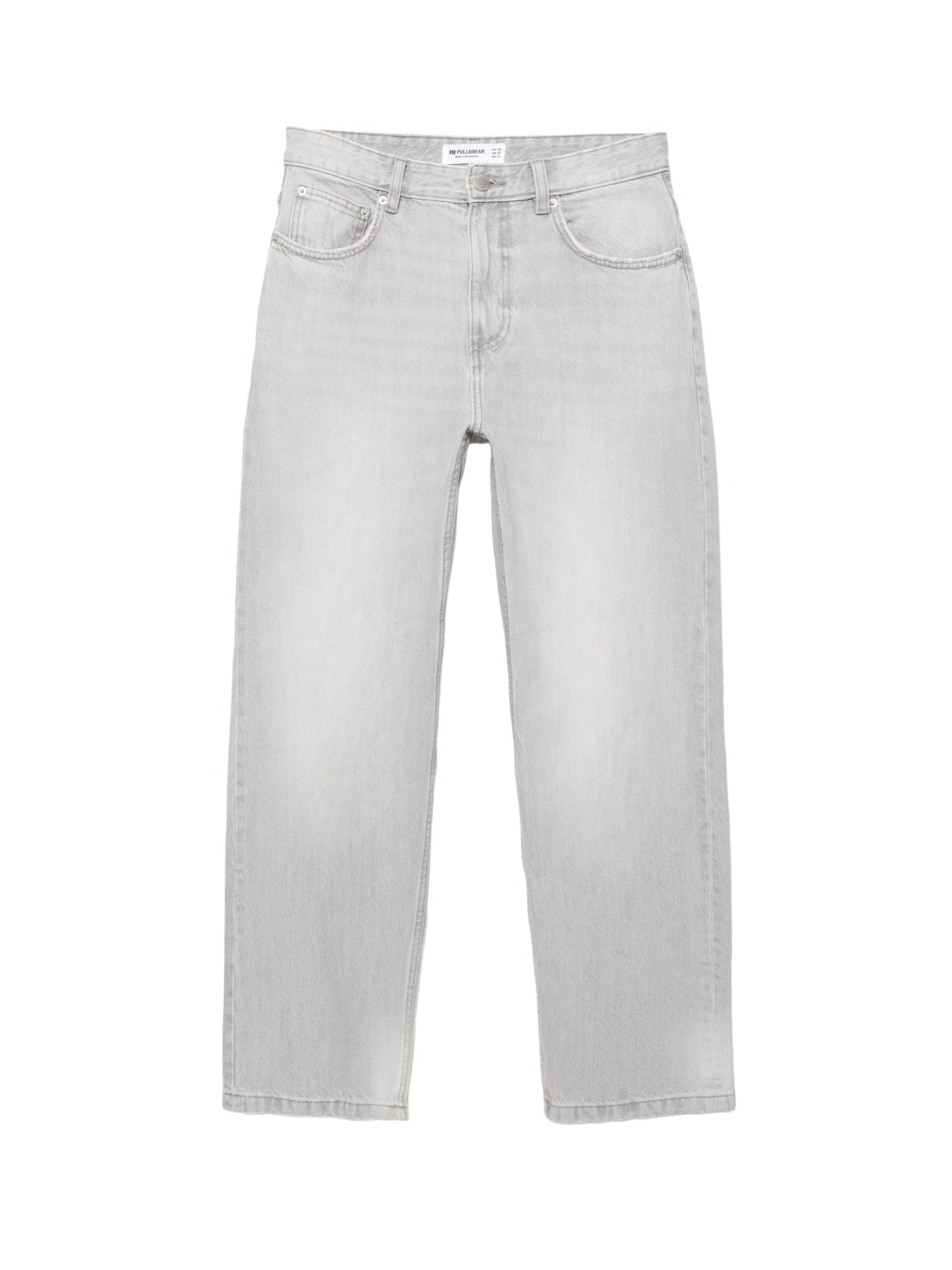 Pull&Bear Szabványos Farmer - szürke: elől