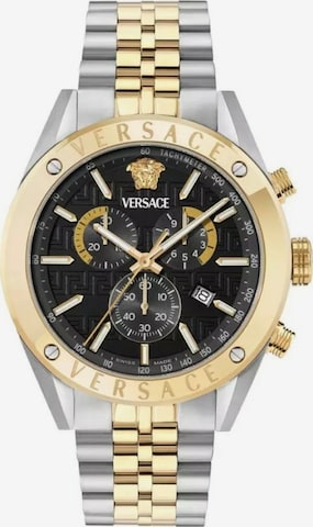 VERSACE Analoog horloge in Zilver: voorkant