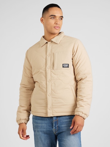 Veste mi-saison OAKLEY en beige : devant