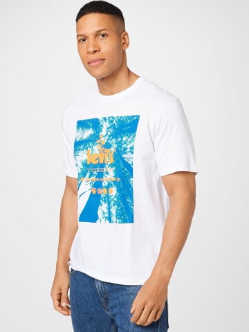 LEVI'S ® Póló 'Relaxed Fit Tee' - fehér: elől