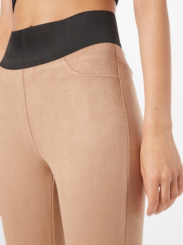 TOM TAILOR Skinny Leggings in Beige