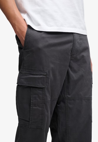 Superdry & Co Baggy Cargo Pants in Black
