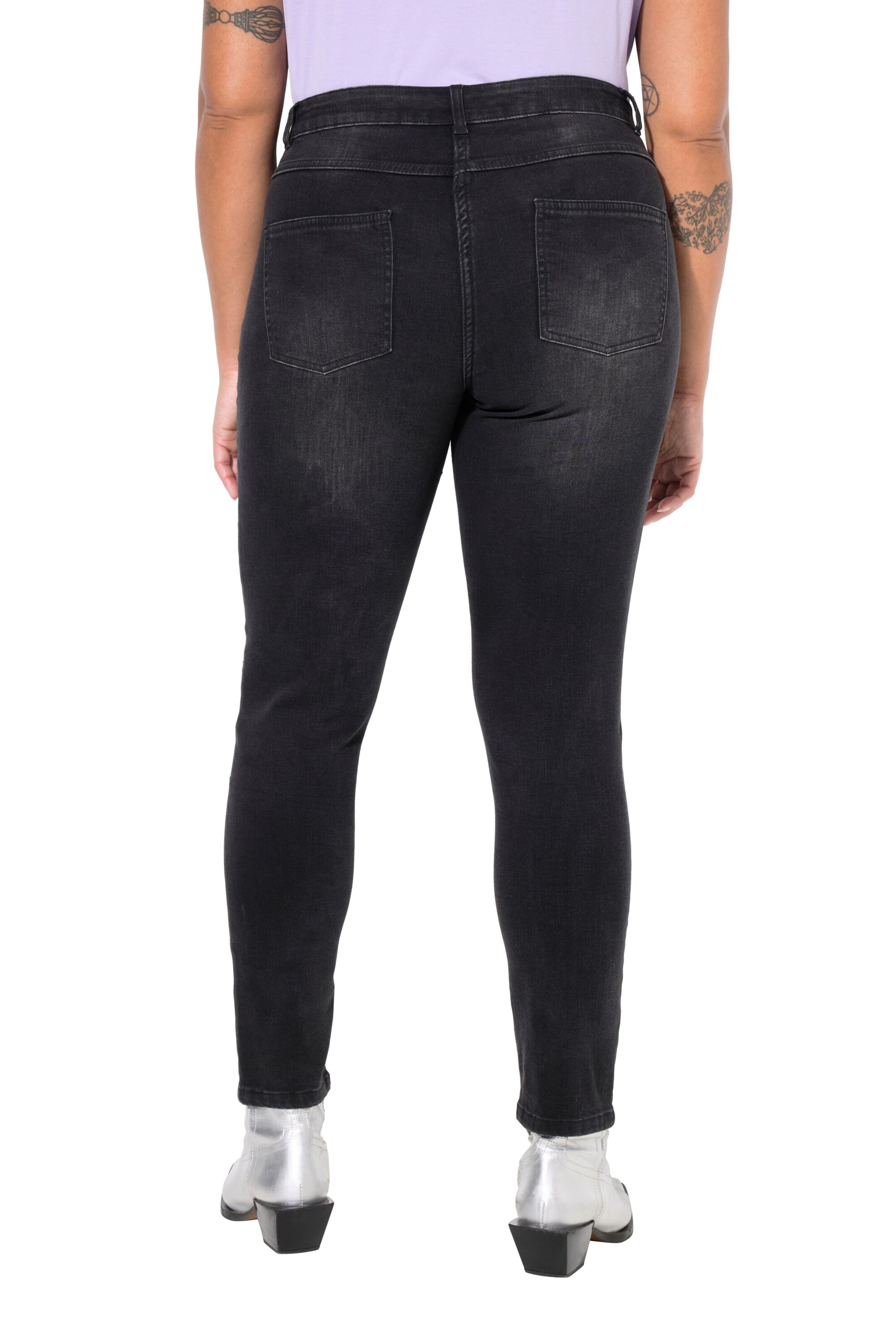 Angel of Style Slim fit Jeans in Black