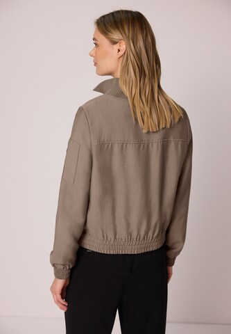 STREET ONE Between-Season Jacket 'Utility' in Brown