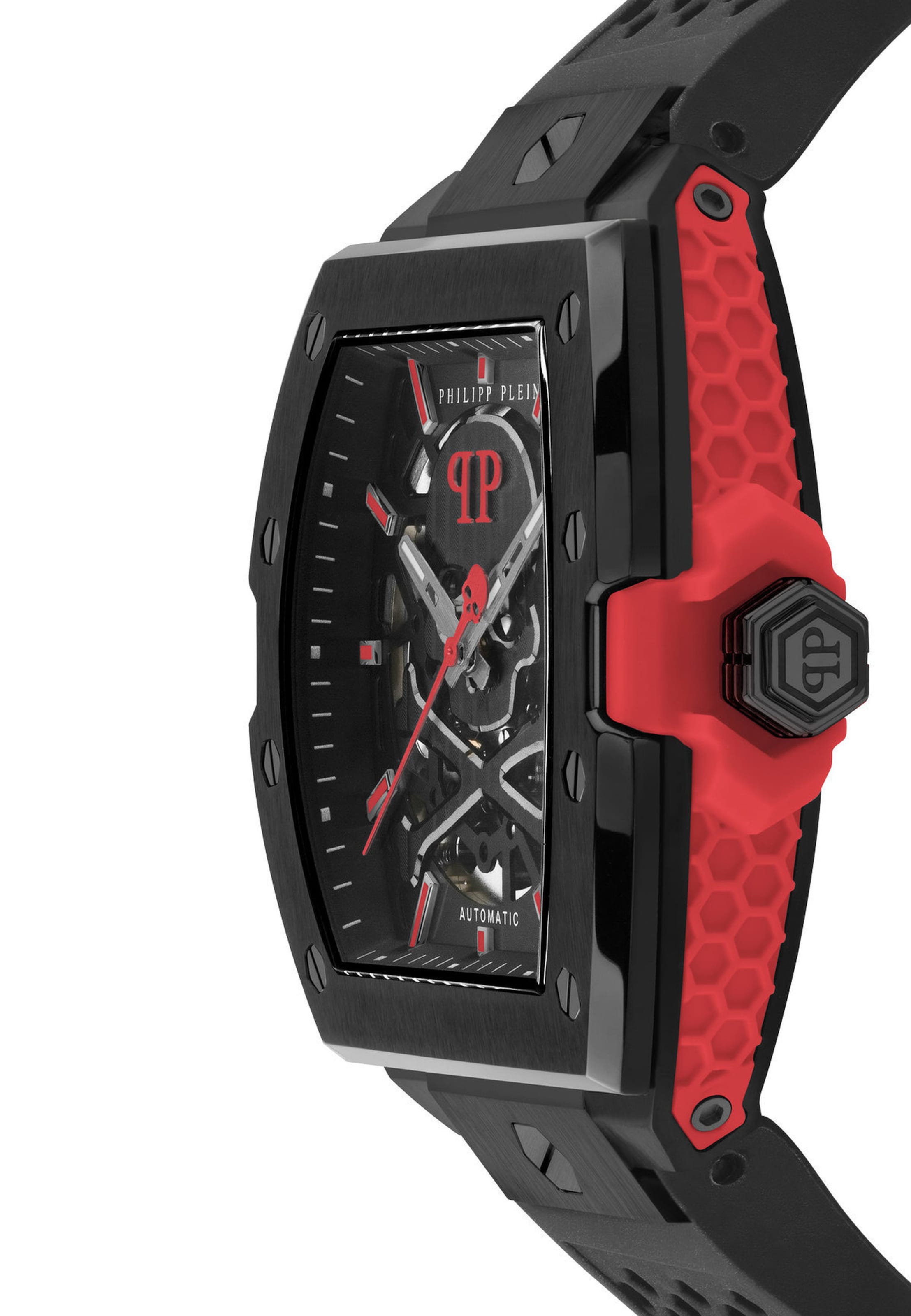 Montre à affichage analogique 'THE SKELETON' Philipp Plein Watches en noir