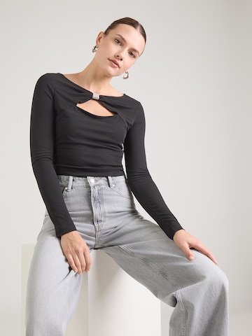 GUESS Shirts 'MILENA' i sort: forside