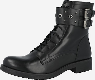 GEOX Lace-up bootie 'Rawelle' in Black: front