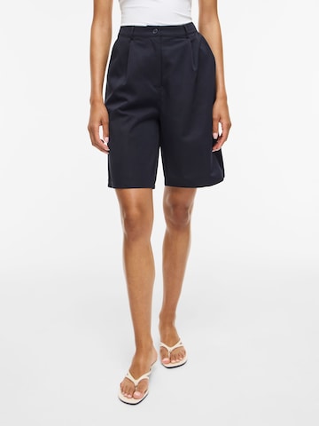 VILA - Pierna ancha Pantalón plisado 'VICarel' en azul: frente