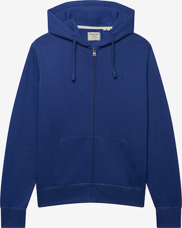 Superdry & Co Sweatjacka 'ESSENTIAL' i blå: framsida
