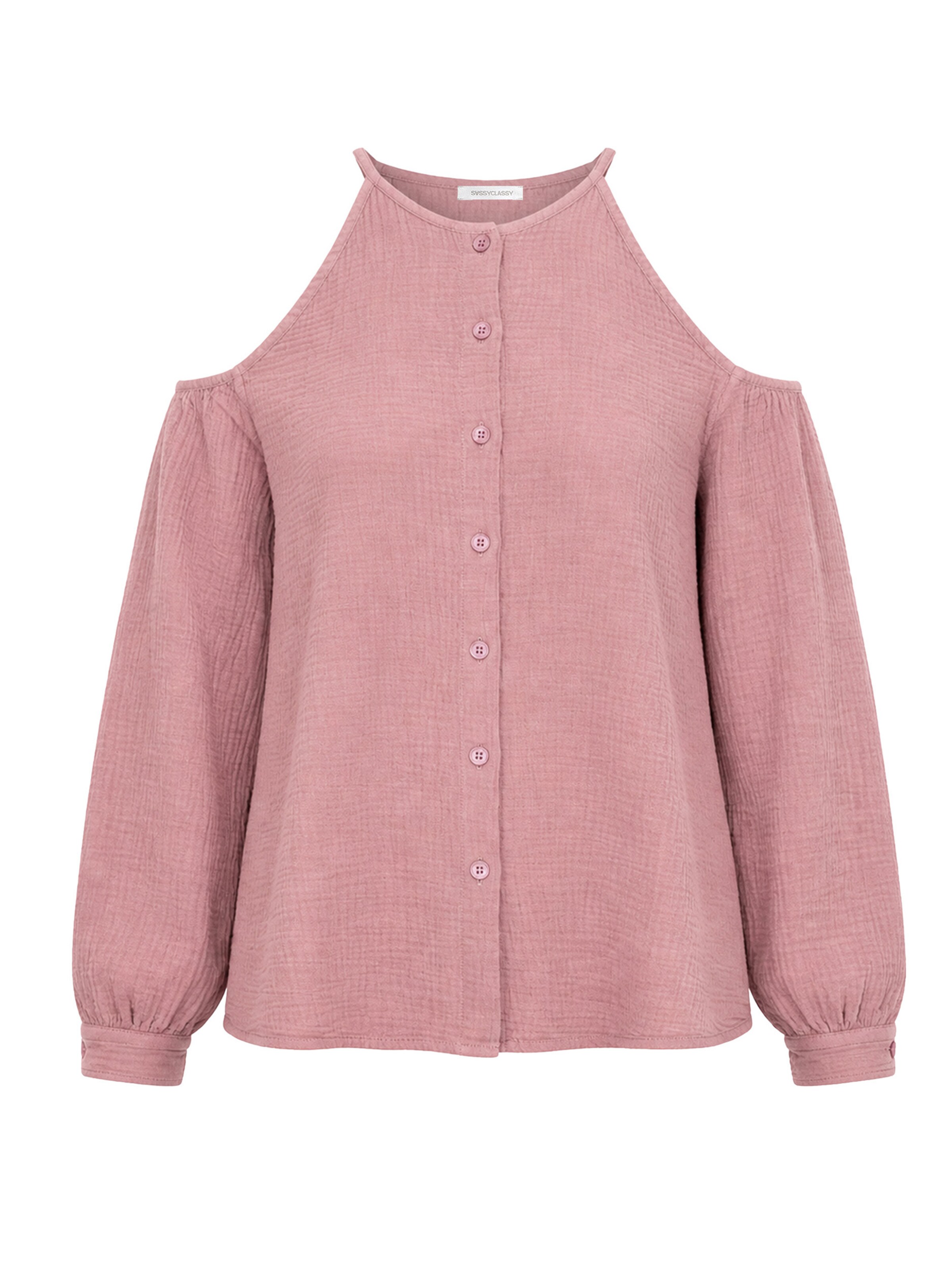 SASSYCLASSY Bluse‌‌‌‌‌‌ in Pink: Vorderseite