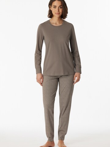 Pyjama ' Comfort Essentials ' SCHIESSER en gris : devant