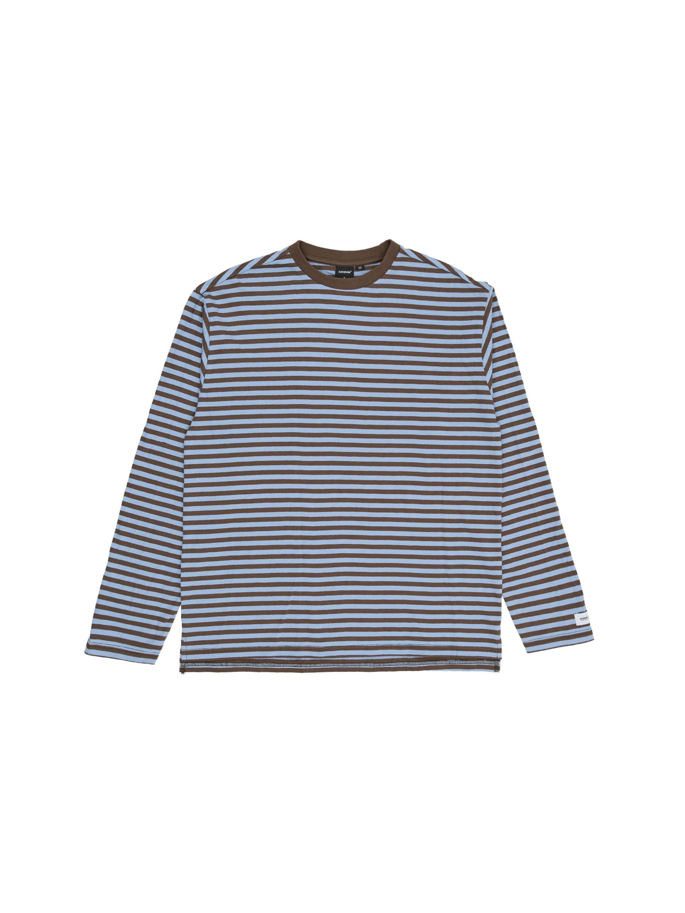 Dr. Denim Shirt 'Wesley Longsleeve' in Bruin: voorkant