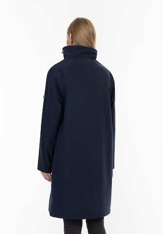 DreiMaster Maritim Toiminnallinen pitkä takki värissä sininen