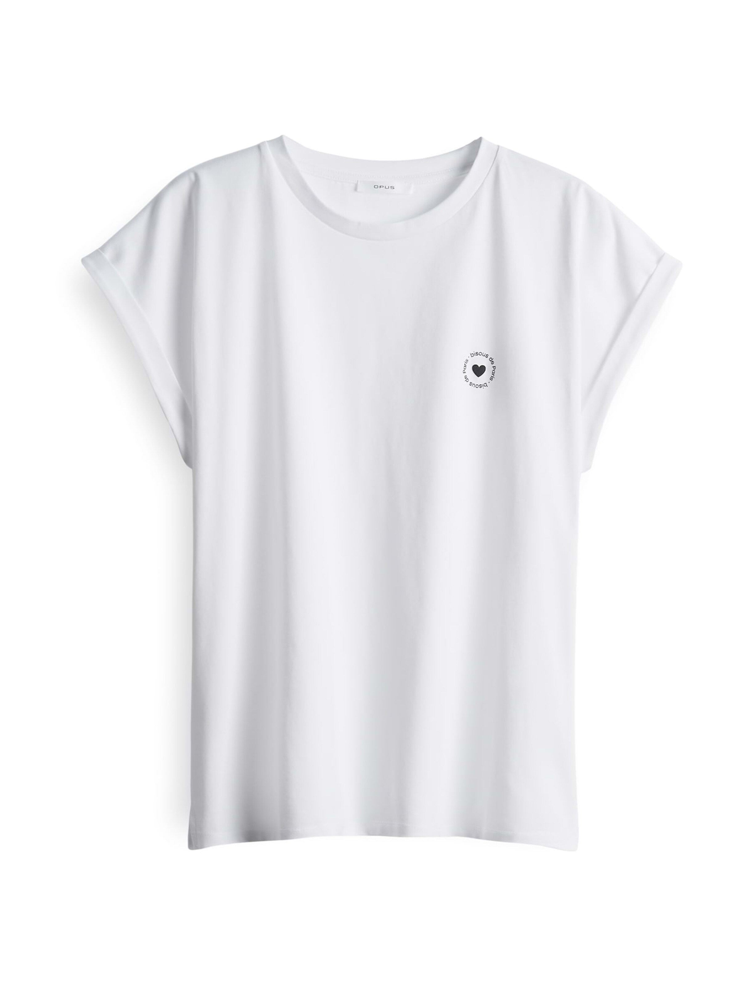 OPUS - Camisa 'Sparis' em branco: frente