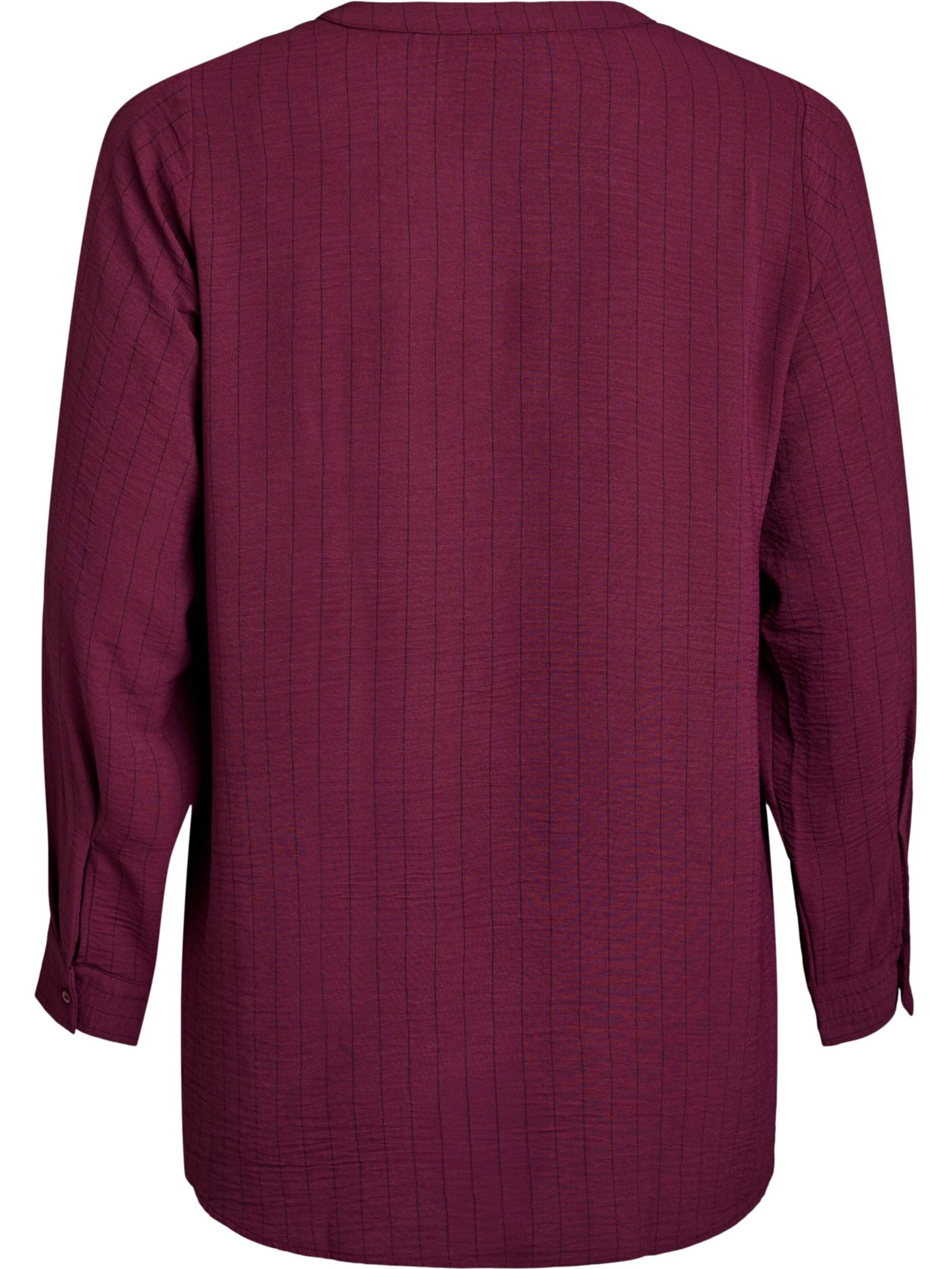Flash by Zizzi Blouse 'Fang' in Rood