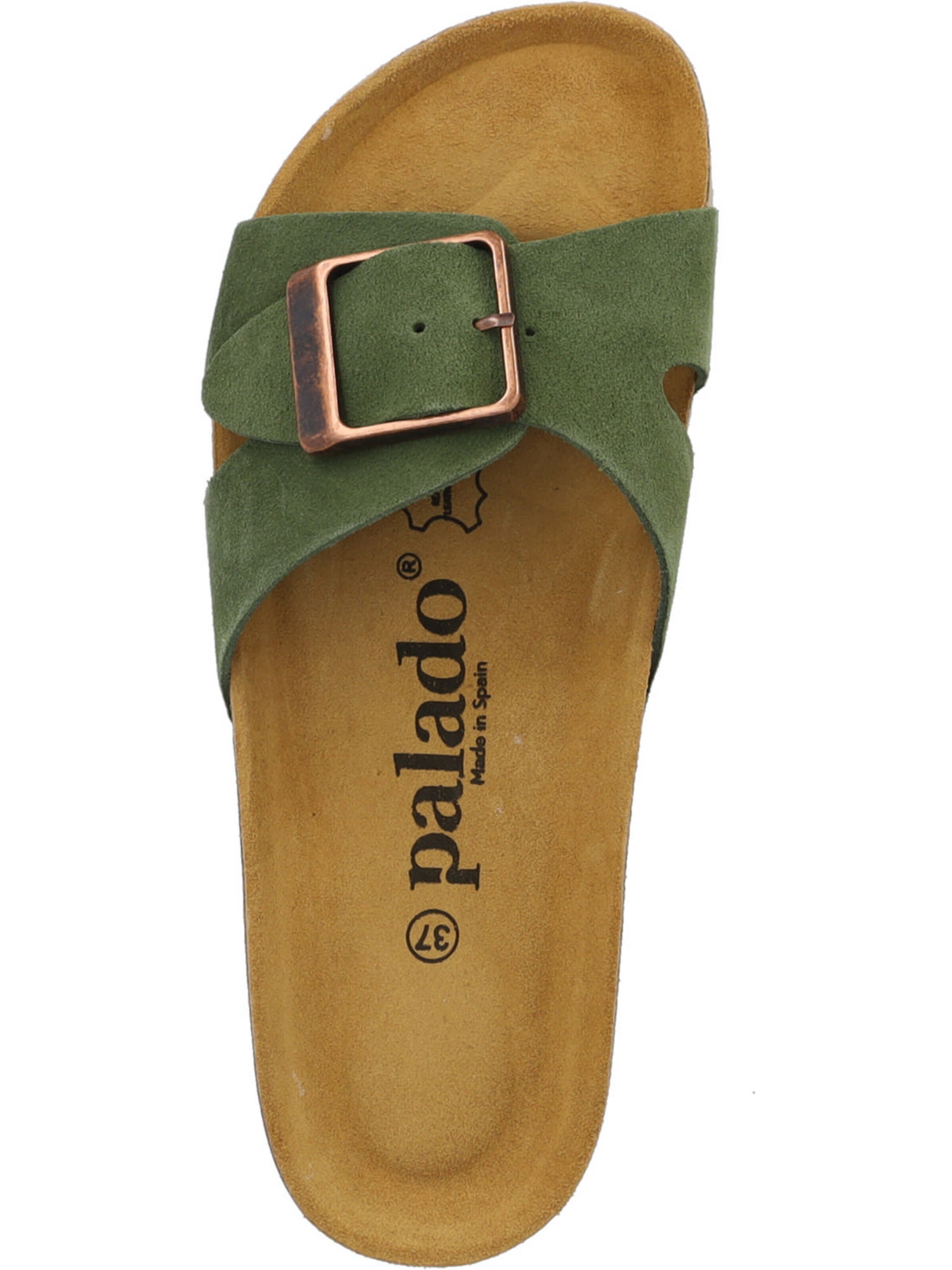 Palado Pantolette 'Palado Tinos Premium Leather'‌‌‌‌‌‌‌‌ in Grün