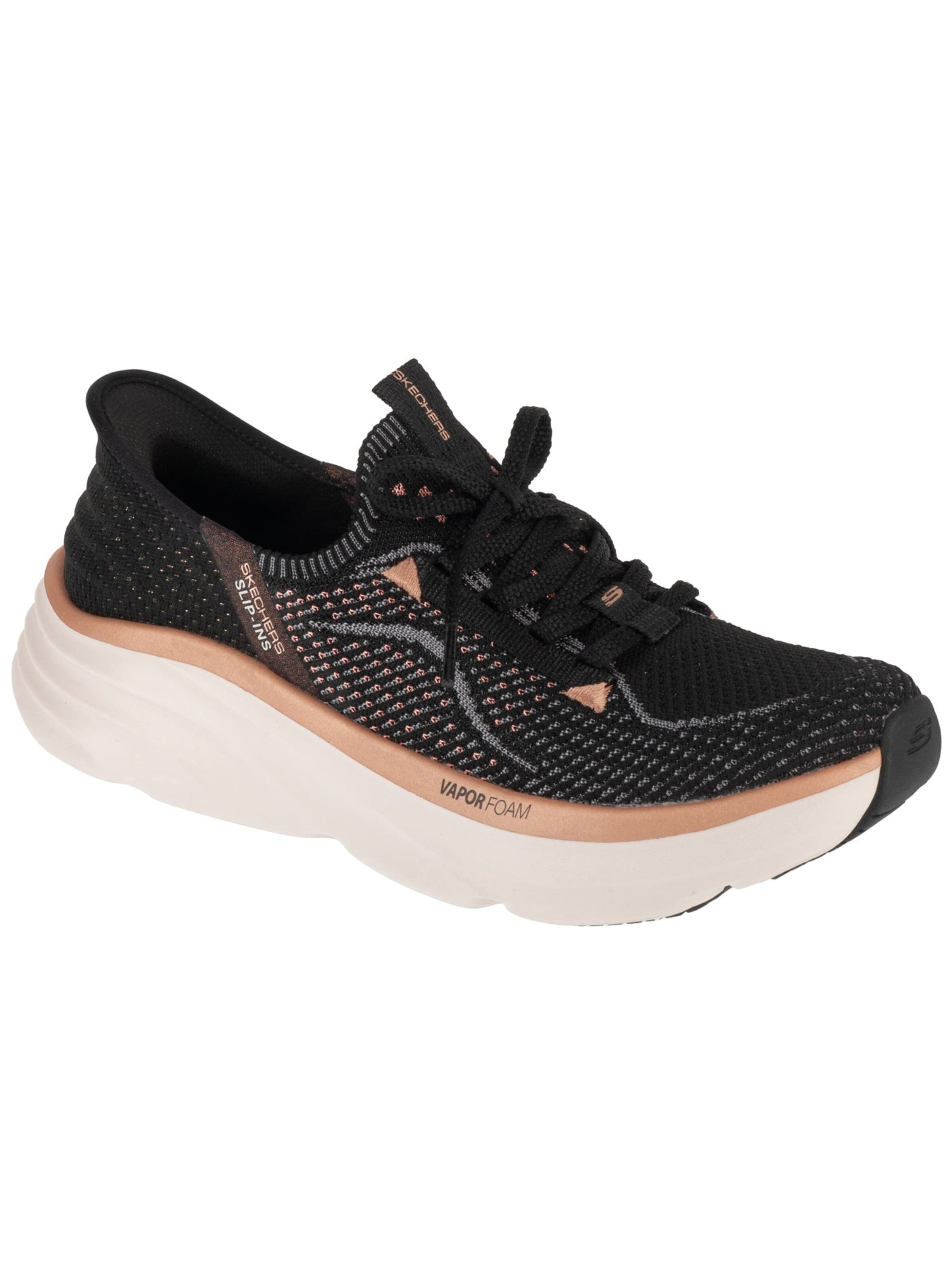 Baskets basses 'Skechers Slip-Ins: D'lux Vapor - Evening Glow' SKECHERS en noir : devant