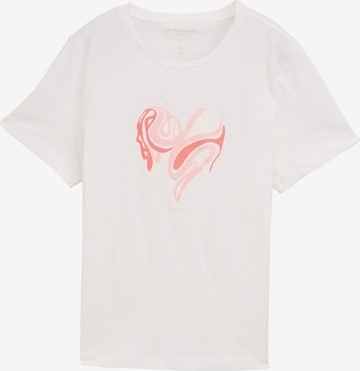 TOM TAILOR Shirt in White: front