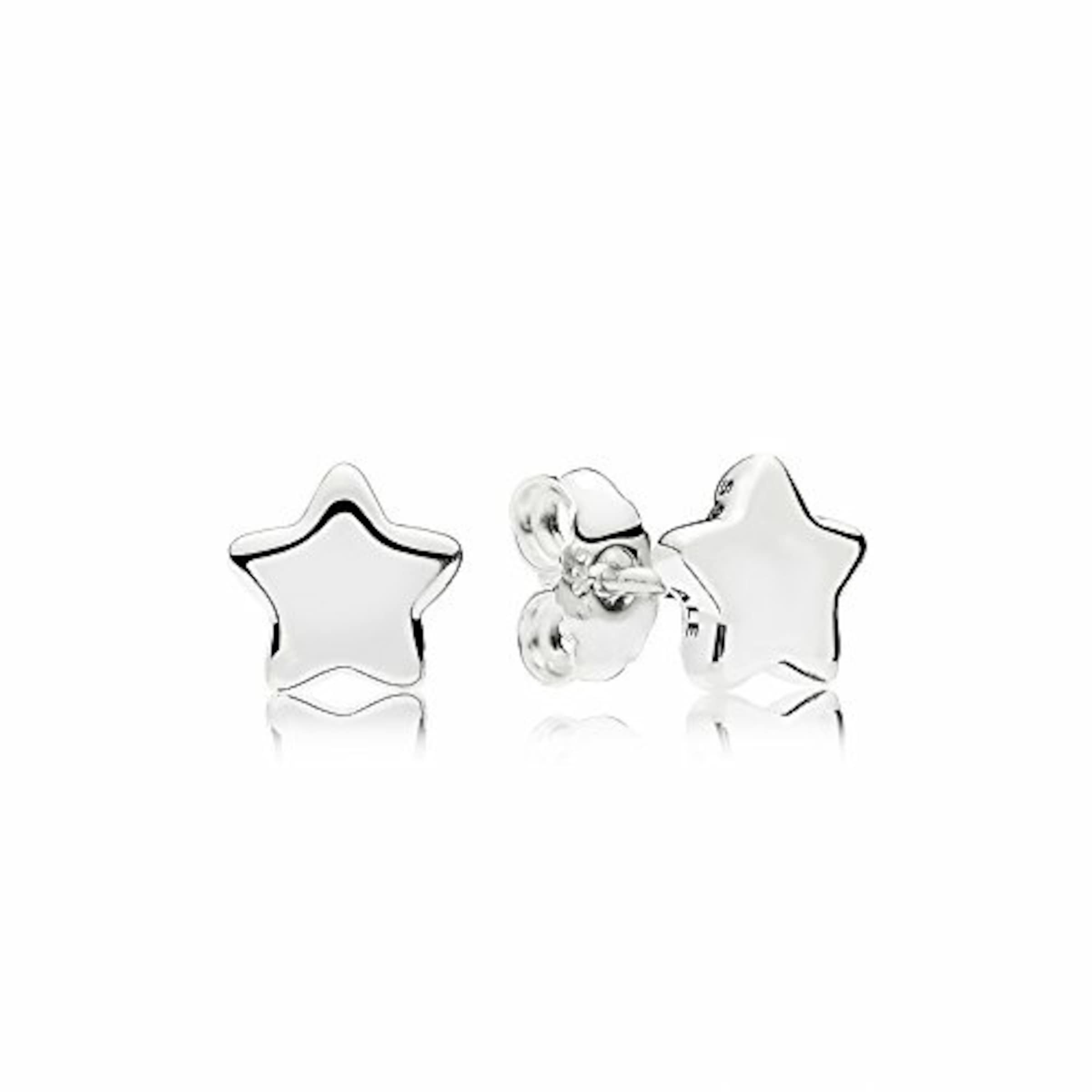 Pandora Earrings in Silver: front