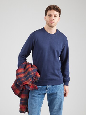 s.Oliver Sweatshirt in Blau: Vorderseite