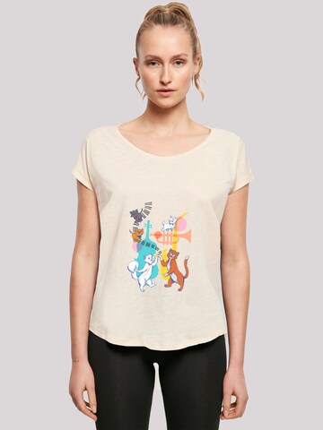 F4NT4STIC Shirt in Beige: front