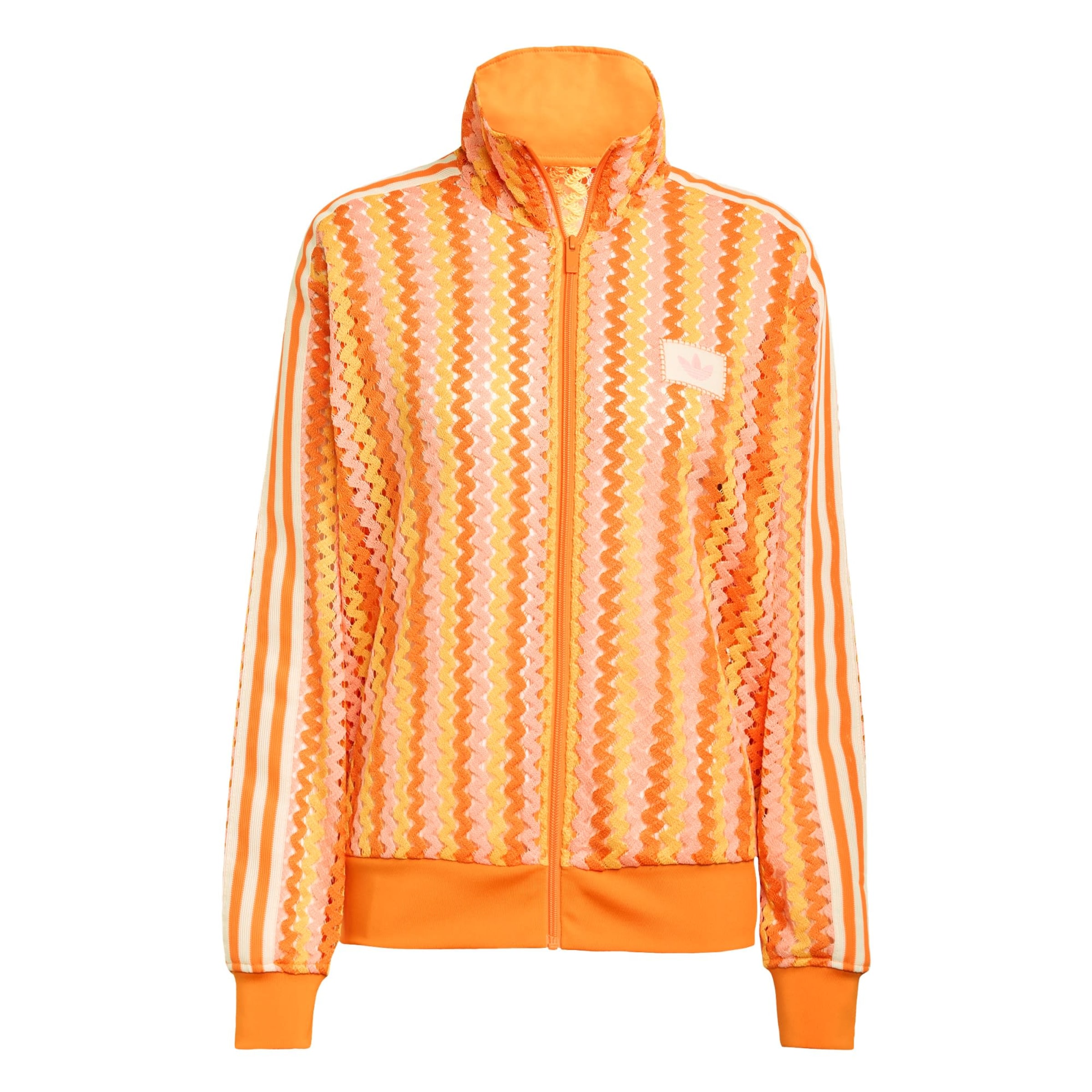 ADIDAS ORIGINALS Kevad-sügisjope 'Summer Glow Firebird', värv oranž: eest vaates