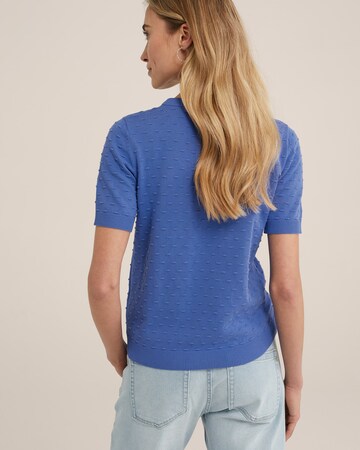 WE Fashion Pullover in Blau