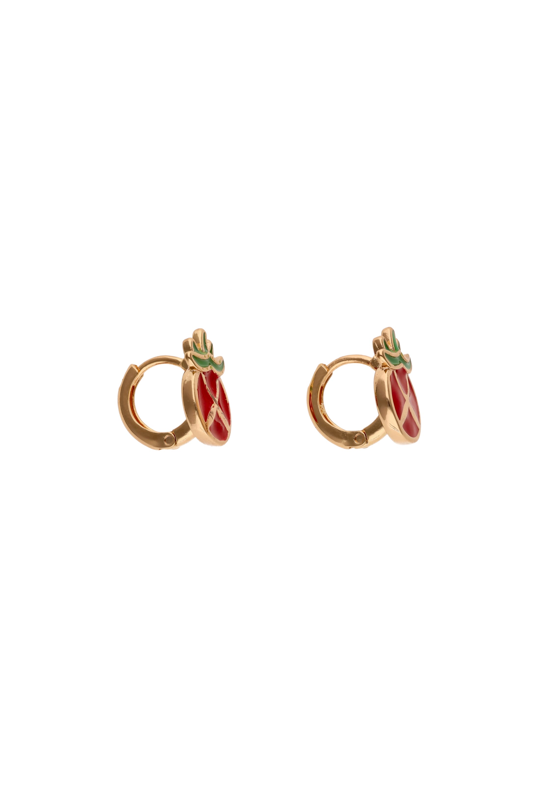 Boucles d'oreilles MYMO en or : devant