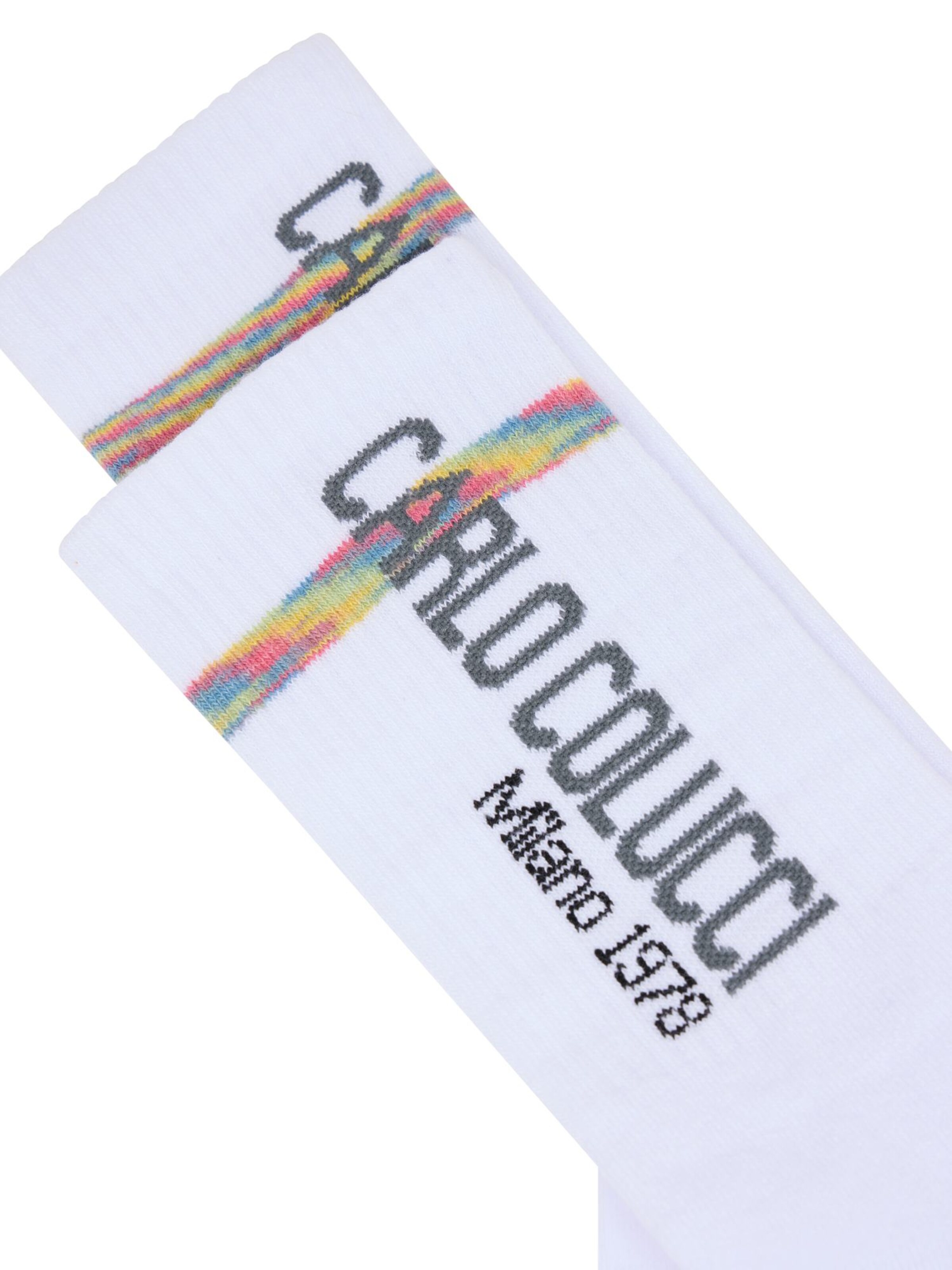 Carlo Colucci Sports socks 'Dian' in White