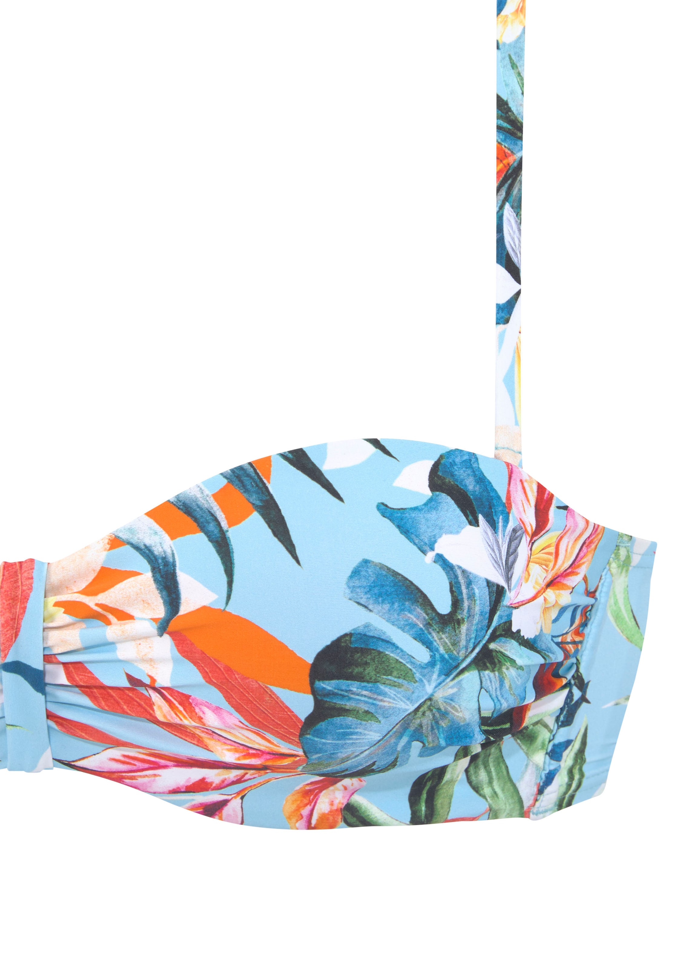 VENICE BEACH Μπαντό Τοπ μπικίνι σε μπλε