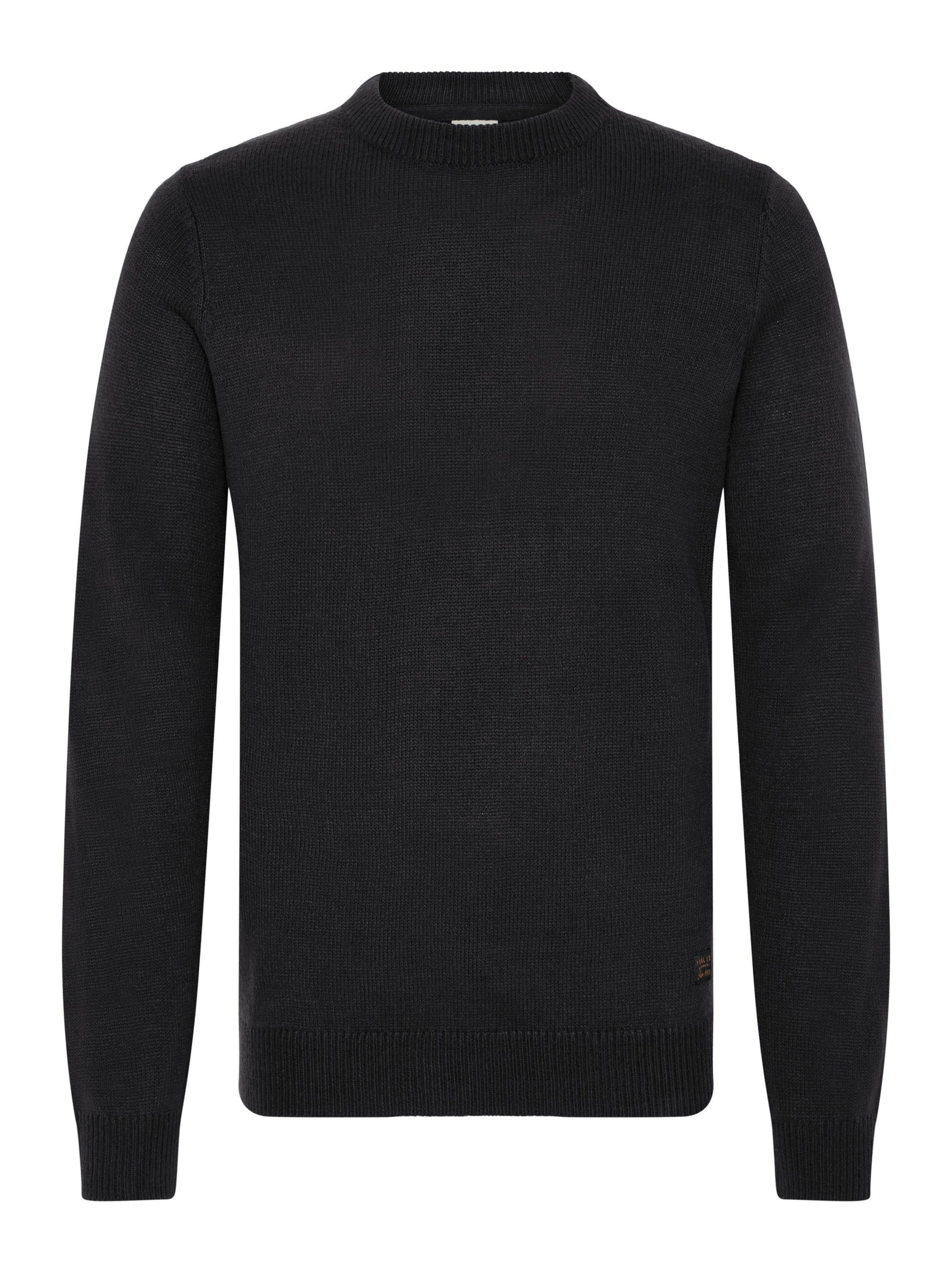 !Solid Sweater ' SDBABAK ' in Black: front
