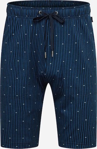 CALIDA Regular Pyjamabroek in Blauw: voorkant