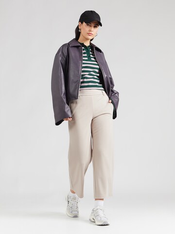 ONLY Regular Housut 'ONLPOPTRASH' värissä beige