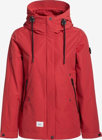 khujo Between-Season Jacket 'KAYA' in Red: front