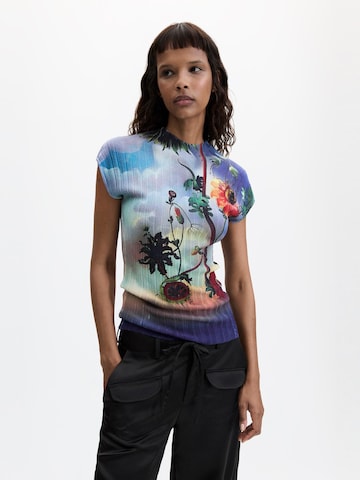 Desigual T-shirt i blå: framsida