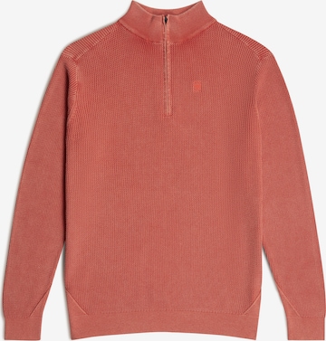 G-STAR Pullover 'Knitted' in Rot: Vorderseite