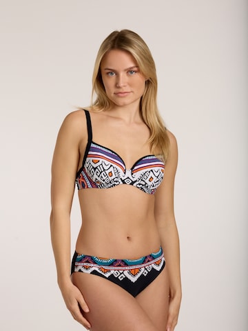 SUNFLAIR T-shirt Bikini in Mixed colours: front