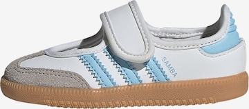 ADIDAS ORIGINALS Ballerina 'Samba' värissä valkoinen: etupuoli