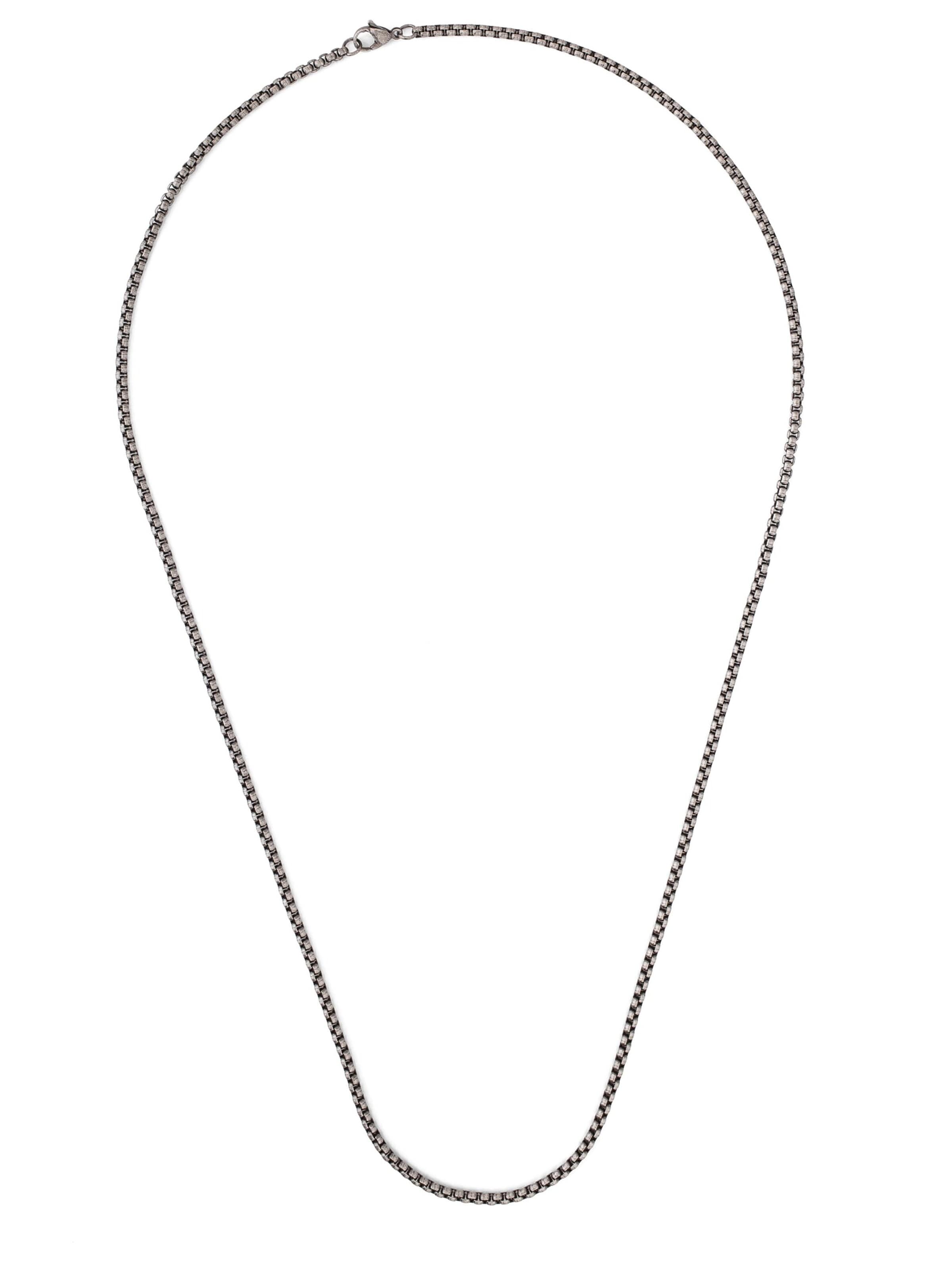 Akitsune Kette 'Bacas'‌‌‌ in Silber: Vorderseite