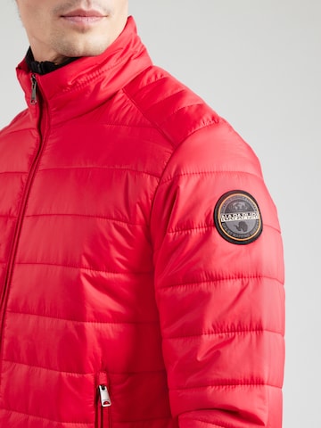 NAPAPIJRI - Casaco meia-estação 'ANDER' em vermelho