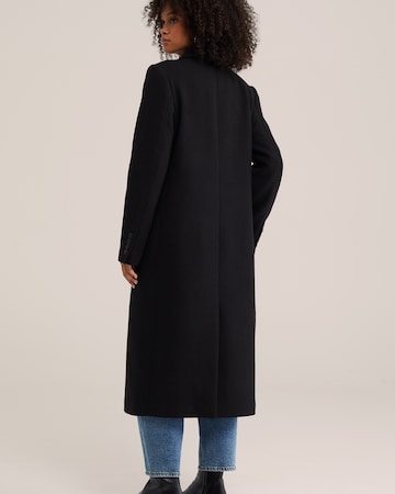 WE Fashion - Abrigo de entretiempo en negro