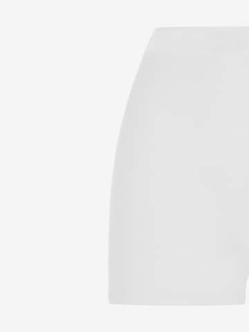 Wolford Skinny Radlerhose ' BIKE SHORT ' in Weiß