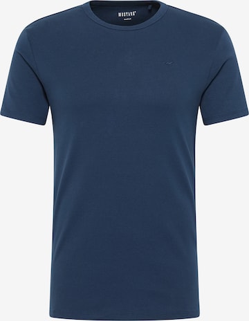 MUSTANG Shirt in Blue: front