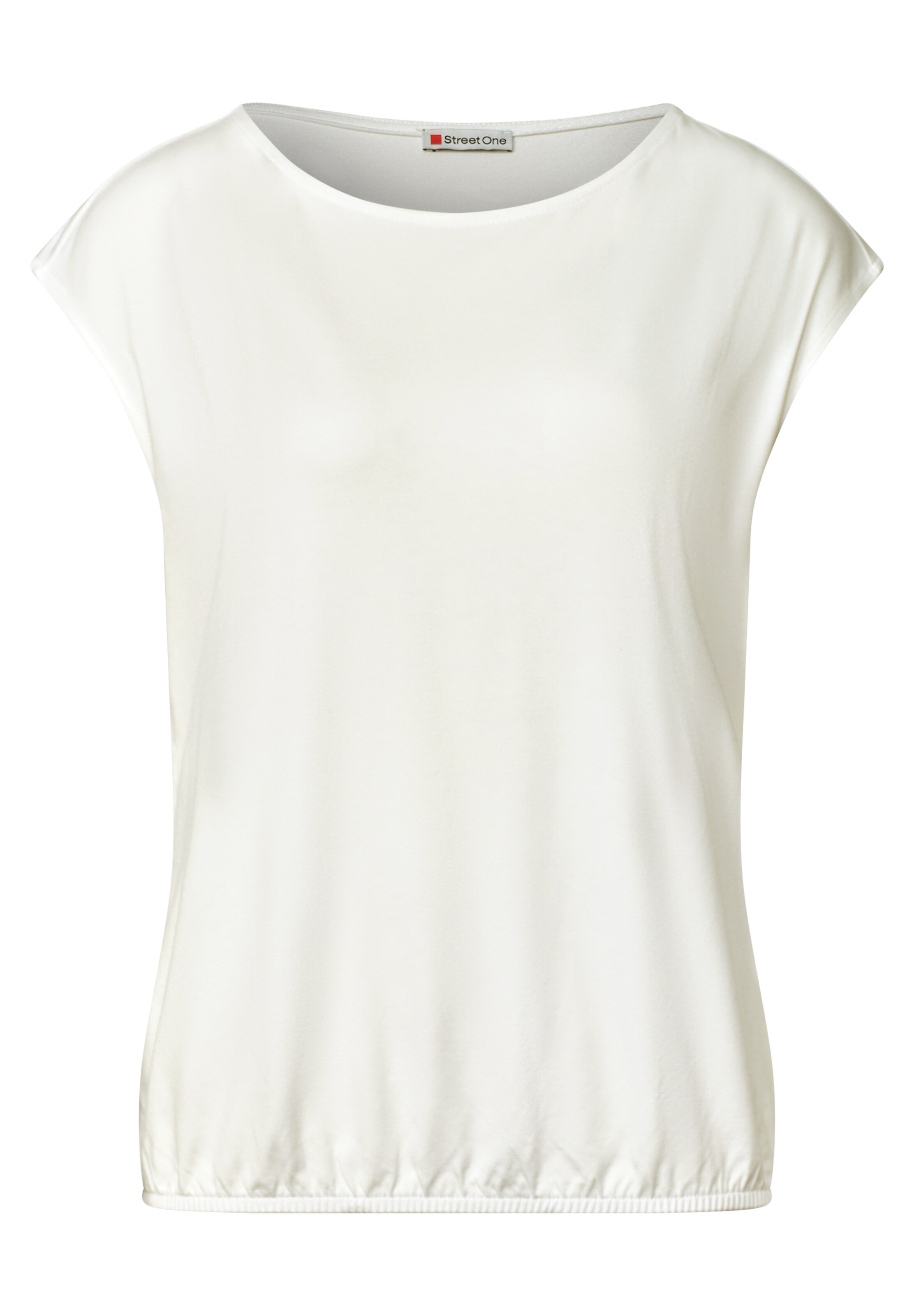 STREET ONE Shirt in Weiß: Vorderseite